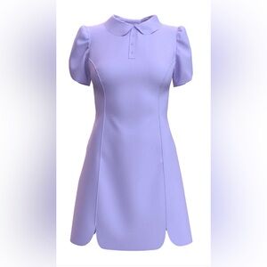 NWT Mumford Golf Lilac Polo Performance Dress. Size Small.